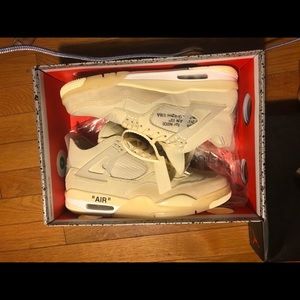 Off-White Air Jordan 4 Sail